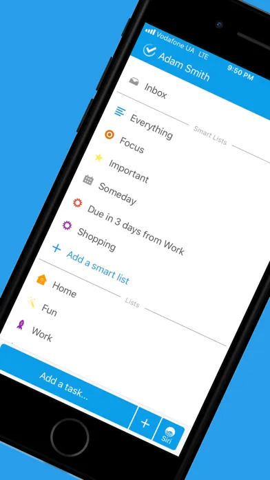 Todo - Task List Organizer سکرین شاٹس