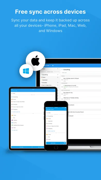 Todo - Task List Organizer سکرین شاٹس