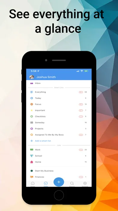 Capturas de tela do Todo Cloud: To-Do List & Tasks