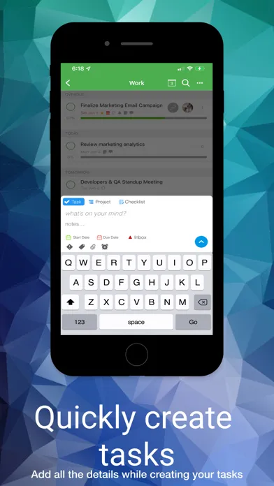 Capturas de tela do Todo Cloud: To-Do List & Tasks
