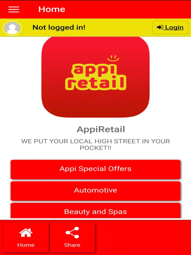 Captures d'écran de Appi Retail iPad 