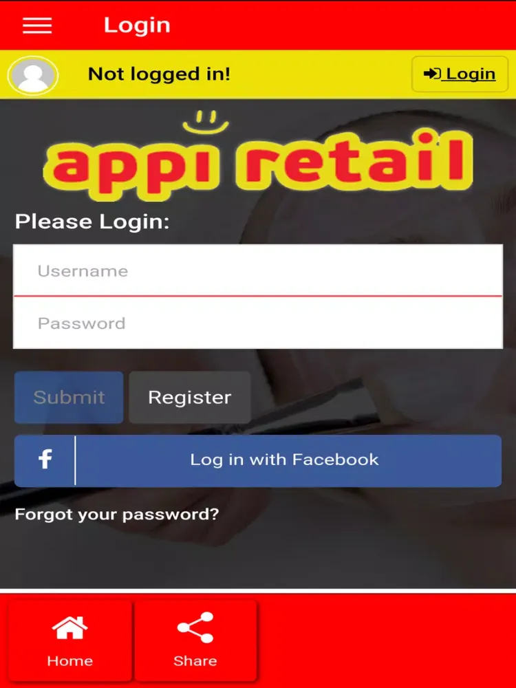 Captures d'écran de Appi Retail iPad 