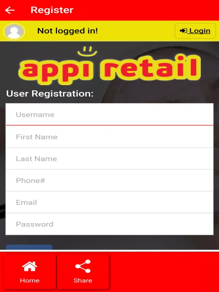 Captures d'écran de Appi Retail iPad 