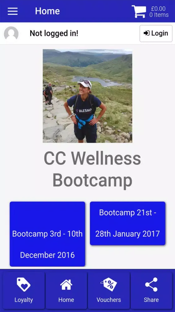 CC Wellness Bootcamp স্ক্রিনশট