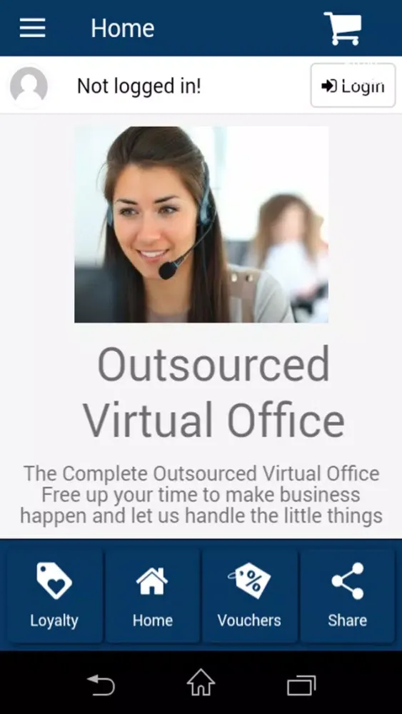 Screenshot di Outsourced Virtual Office