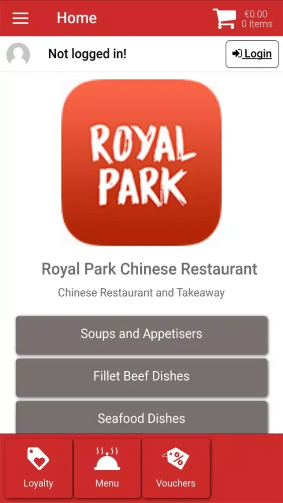Royal Park Chinese Restaurant应用截图