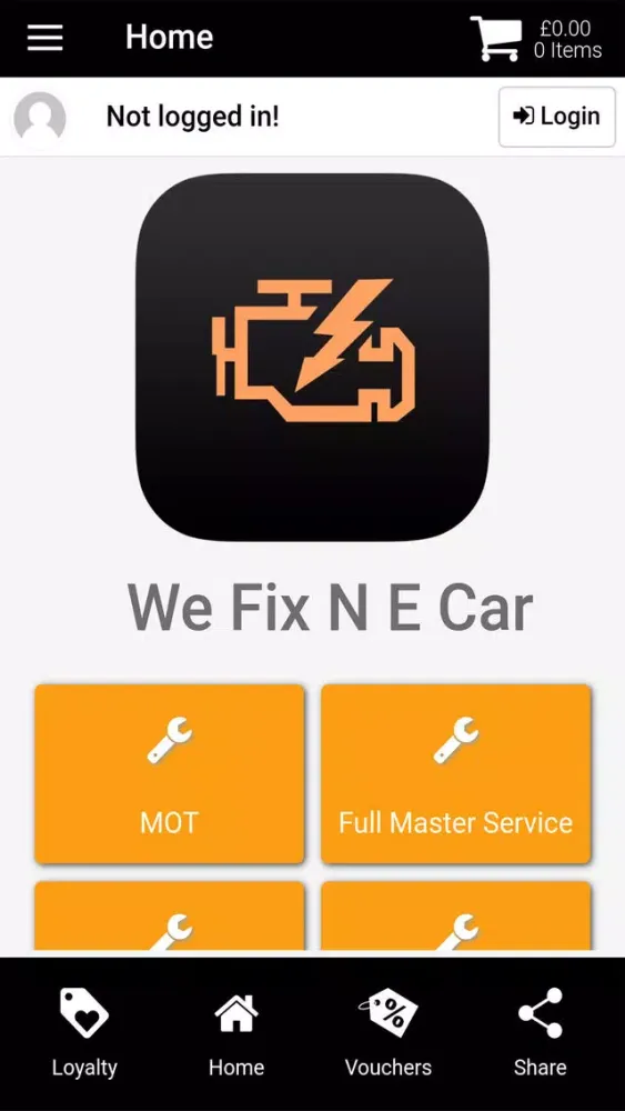 Tangkapan skrin We Fix N E Car