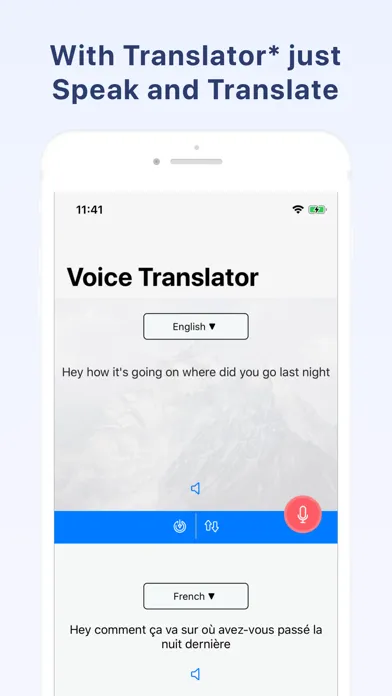 Captures d'écran de Translator*