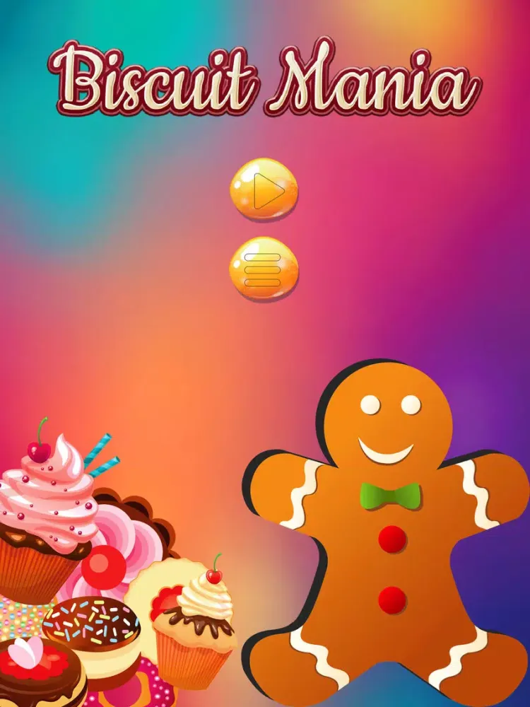 ' 2015 Biscuit Mania – The Best Coockie Quick Matching Addiction of Relaxing Puzzles iPad  スクリーンショット