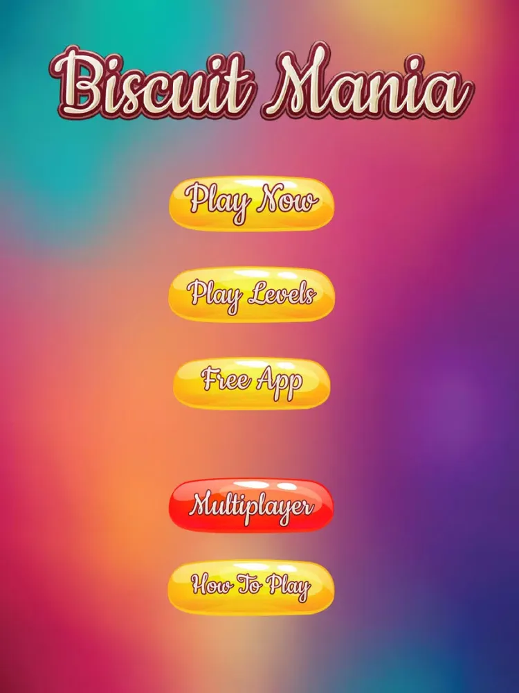 ' 2015 Biscuit Mania – The Best Coockie Quick Matching Addiction of Relaxing Puzzles iPad  スクリーンショット