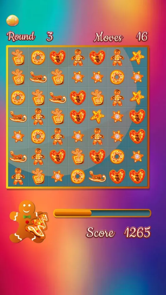' 2015 Biscuit Mania – The Best Coockie Quick Matching Addiction of Relaxing Puzzles スクリーンショット