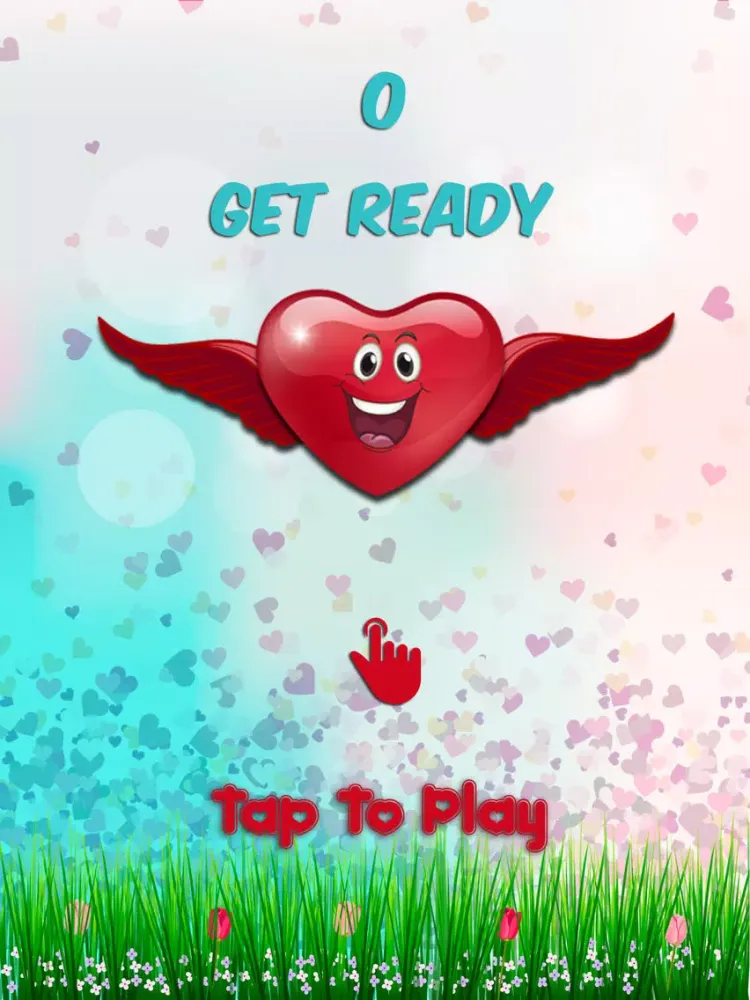 ' A Flying Heart Saga Play Impossible Valentine’s Palpitation Free Games for Lovers iPad 应用截图