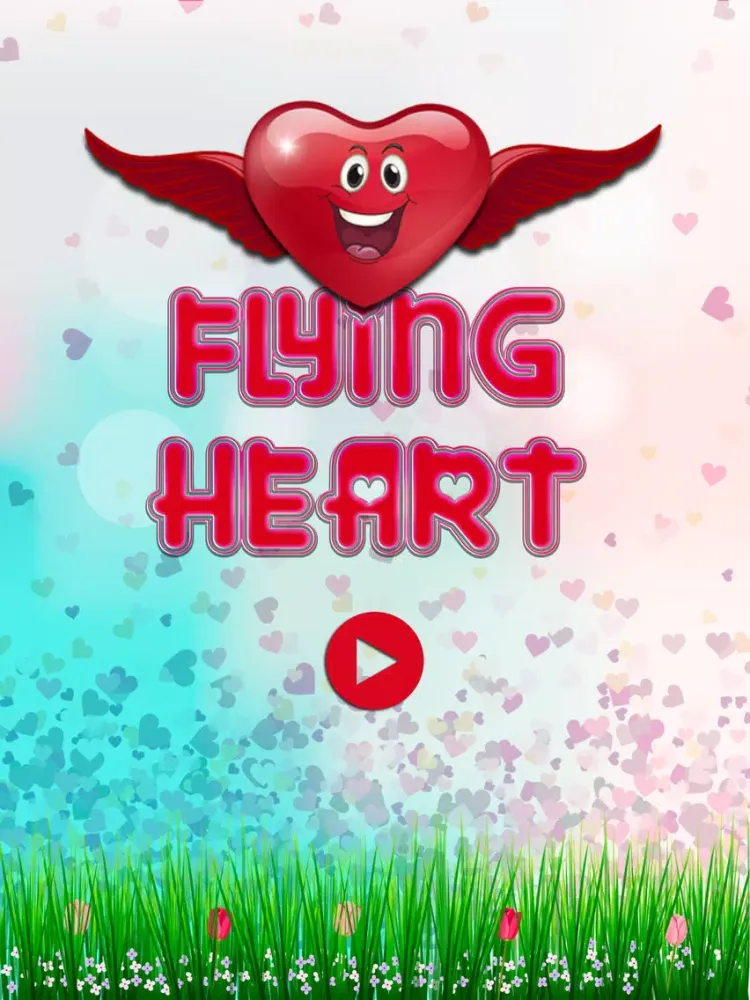 ' A Flying Heart Saga Play Impossible Valentine’s Palpitation Free Games for Lovers iPad 应用截图