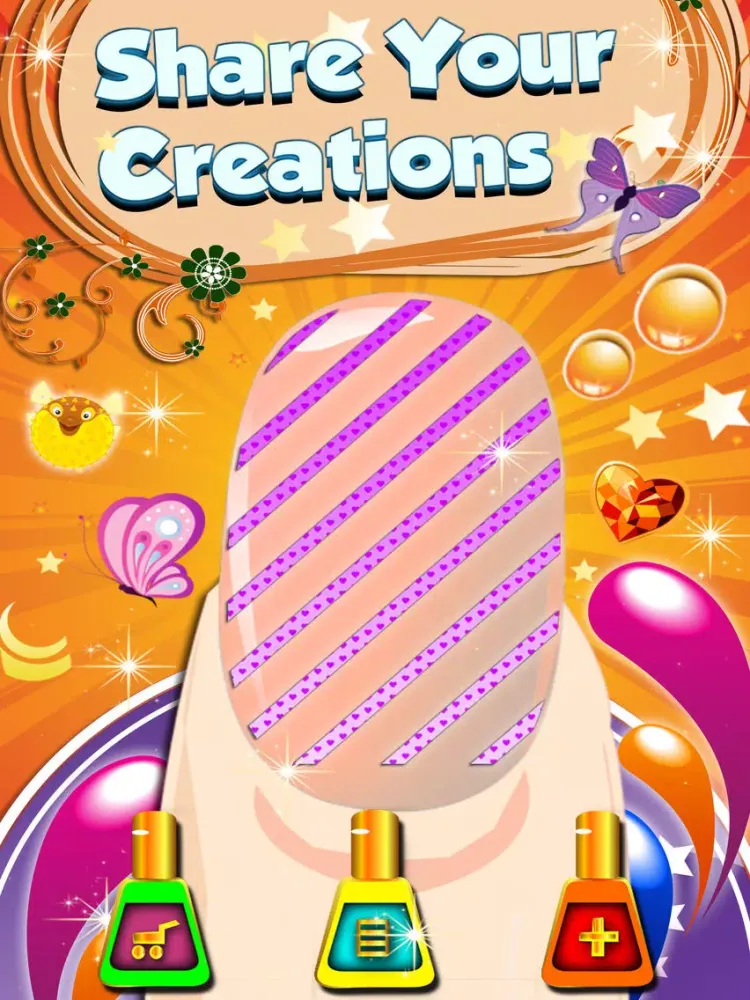 Capturas de pantalla de Mom Nail Salon - Little Princess Virtual Art Nails Salon For Girls and Women iPad 