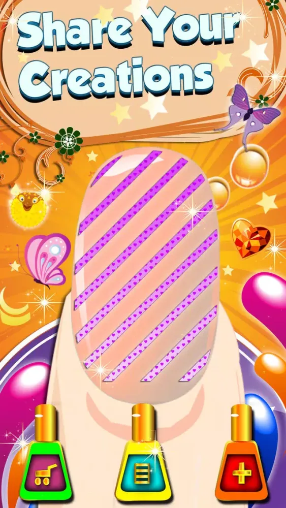 Capturas de pantalla de Mom Nail Salon - Little Princess Virtual Art Nails Salon For Girls and Women