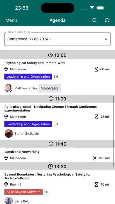 Capturas de pantalla de Bosnia Agile Day