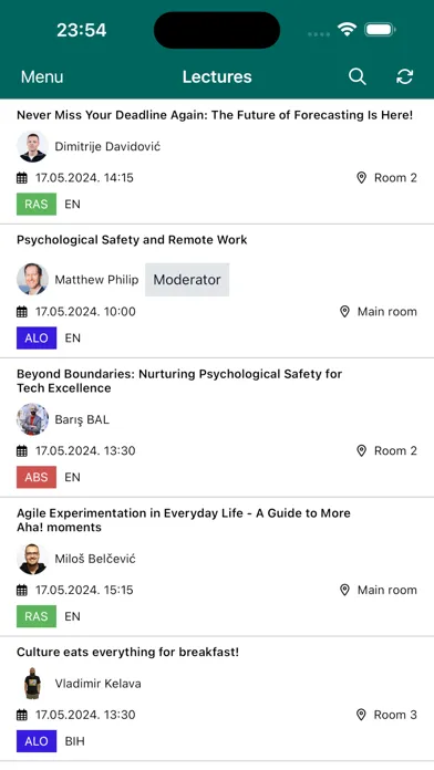 Capturas de pantalla de Bosnia Agile Day