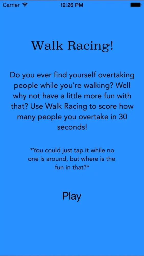 Speed Walking Screenshots