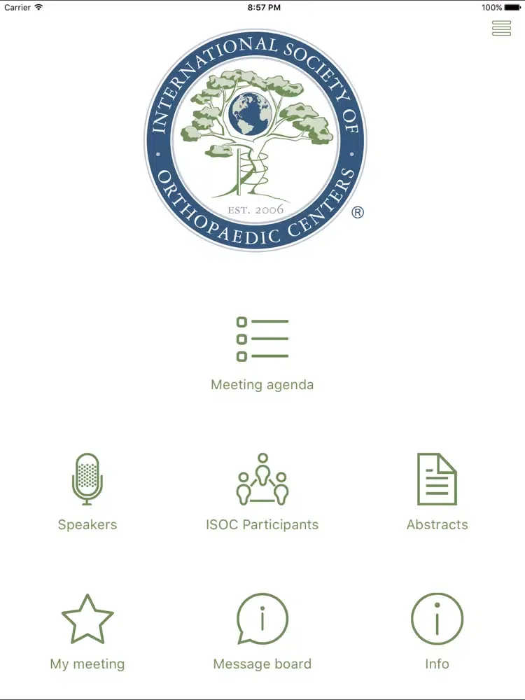 ISOC orthopedics iPad  স্ক্রিনশট