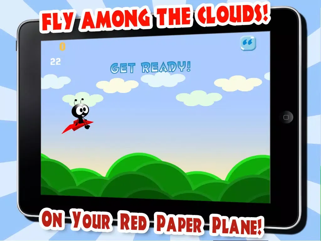 Ảnh chụp màn hình của Air Flow - Tiny Paper Wings - Pro Flying Game Gratis iPad 