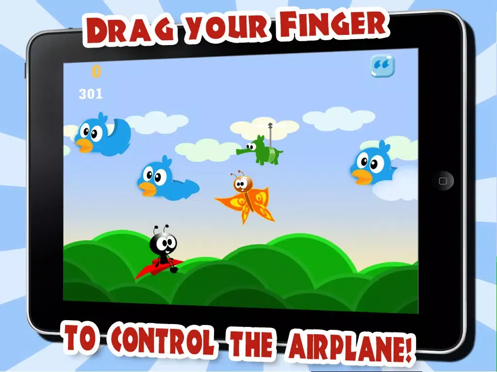 Ảnh chụp màn hình của Air Flow - Tiny Paper Wings - Pro Flying Game Gratis iPad 