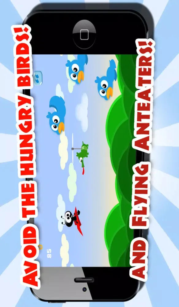 Ảnh chụp màn hình của Air Flow - Tiny Paper Wings - Pro Flying Game Gratis