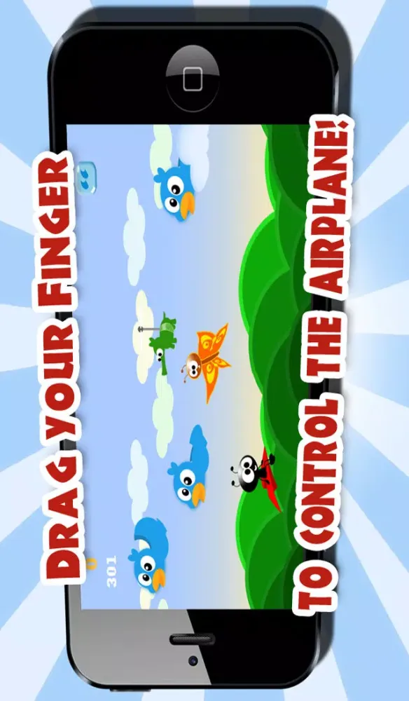 Ảnh chụp màn hình của Air Flow - Tiny Paper Wings - Pro Flying Game Gratis