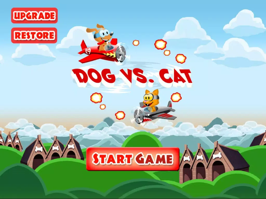 Capturas de pantalla de A Dog Race Vs. Ninja Temple Cats - Pro Racing Game iPad 