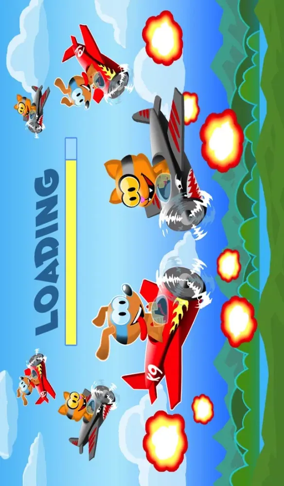 Capturas de pantalla de A Dog Race Vs. Ninja Temple Cats - Pro Racing Game