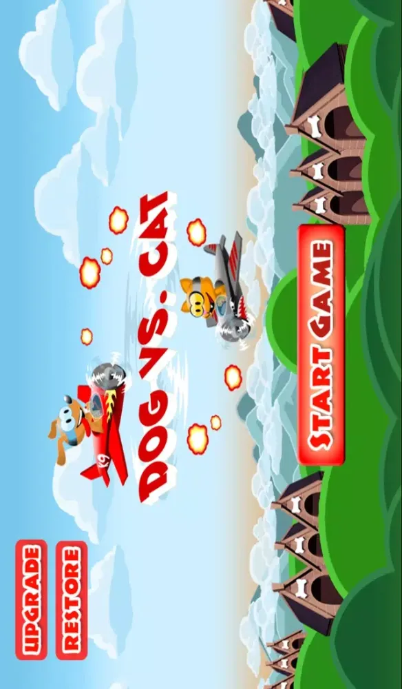 Capturas de pantalla de A Dog Race Vs. Ninja Temple Cats - Pro Racing Game