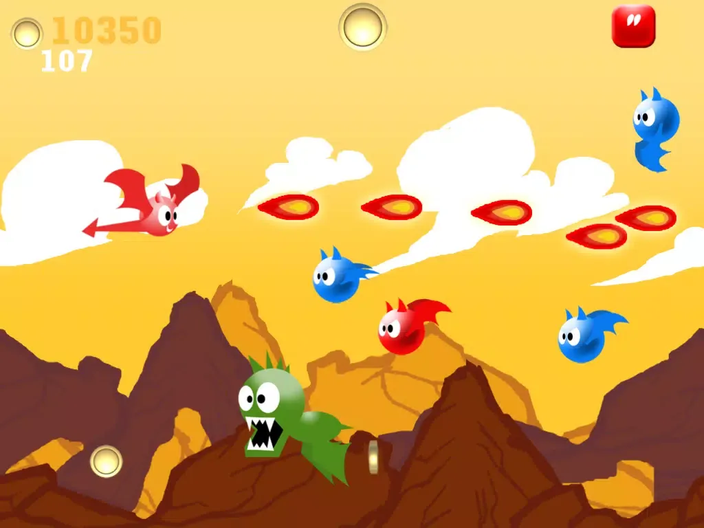 Ảnh chụp màn hình của A Clash of Tiny Dragons - Reign of Mini Rage Legends Defend Against Cryptids Dragon Clans HD iPad 