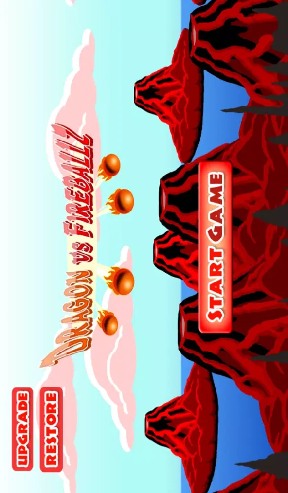 Dragon Vs. Fire Ballz - Free Flying Game سکرین شاٹس