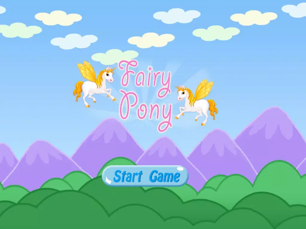 A Fairy Pony - Little Unicorn & My Magic Adventure - Free Racing Game iPad  Screenshots