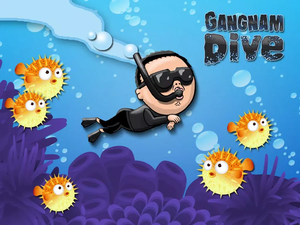 A Gangnam Dive - Free Diving Game iPad  स्क्रीनशॉट