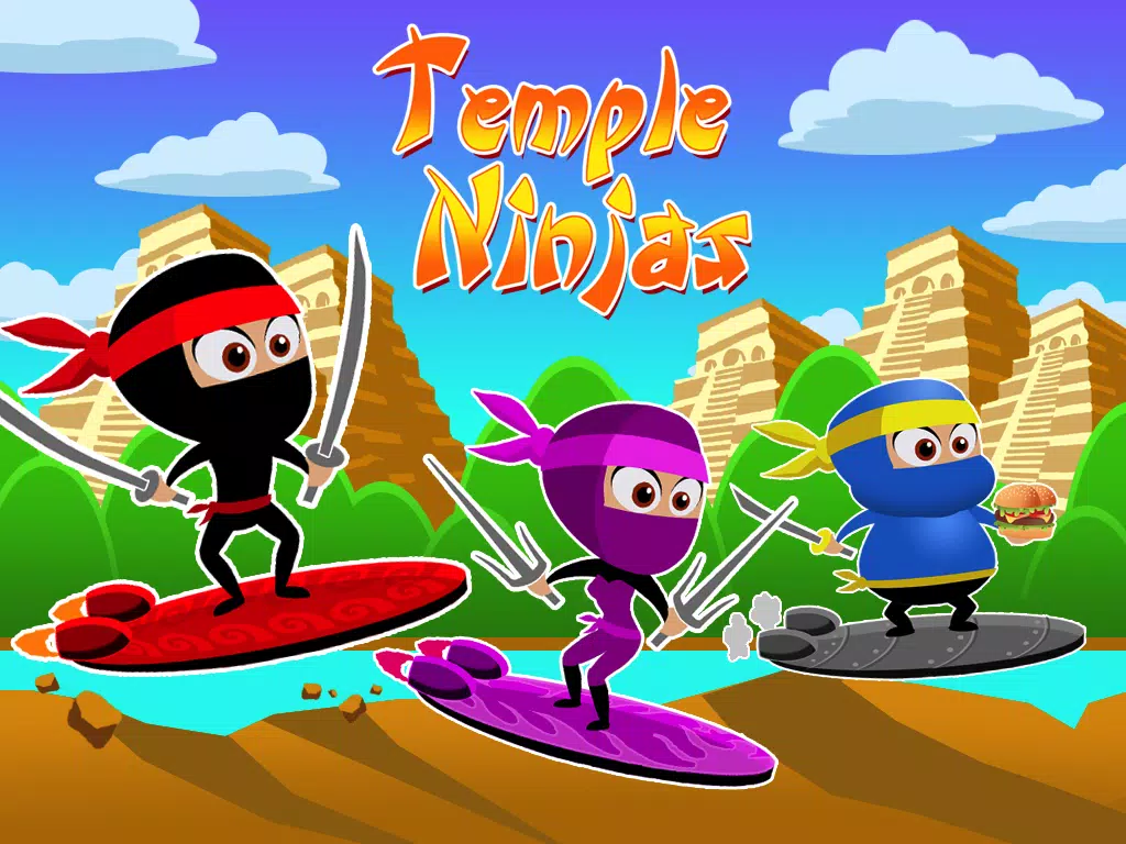 Zrzuty ekranu A Temple Ninja Race - Free Racing Game iPad 