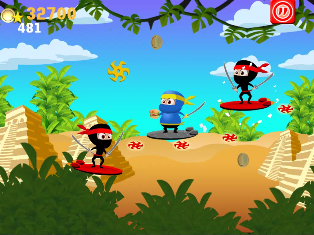 Zrzuty ekranu A Temple Ninja Race - Free Racing Game iPad 