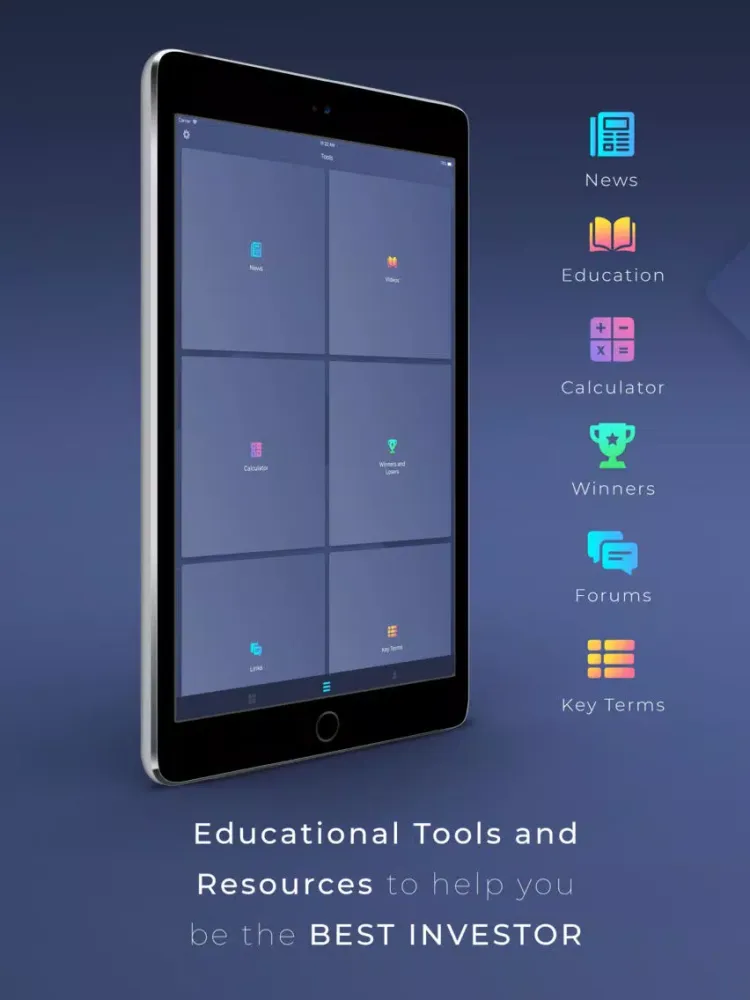 Zrzuty ekranu Crypto X Pro iPad 