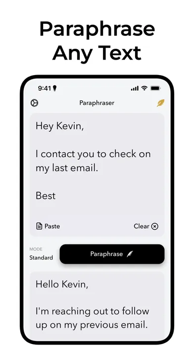 Paraphraser - Paraphrase Tool स्क्रीनशॉट