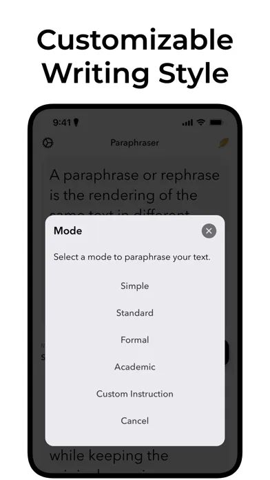 Paraphraser - Paraphrase Tool स्क्रीनशॉट