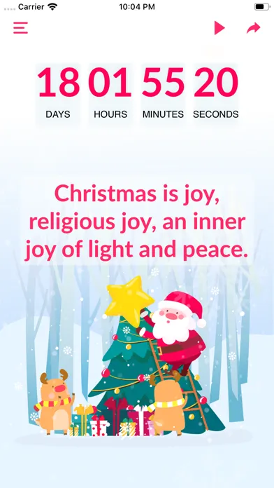 Christmas Countdown PRO 2023应用截图