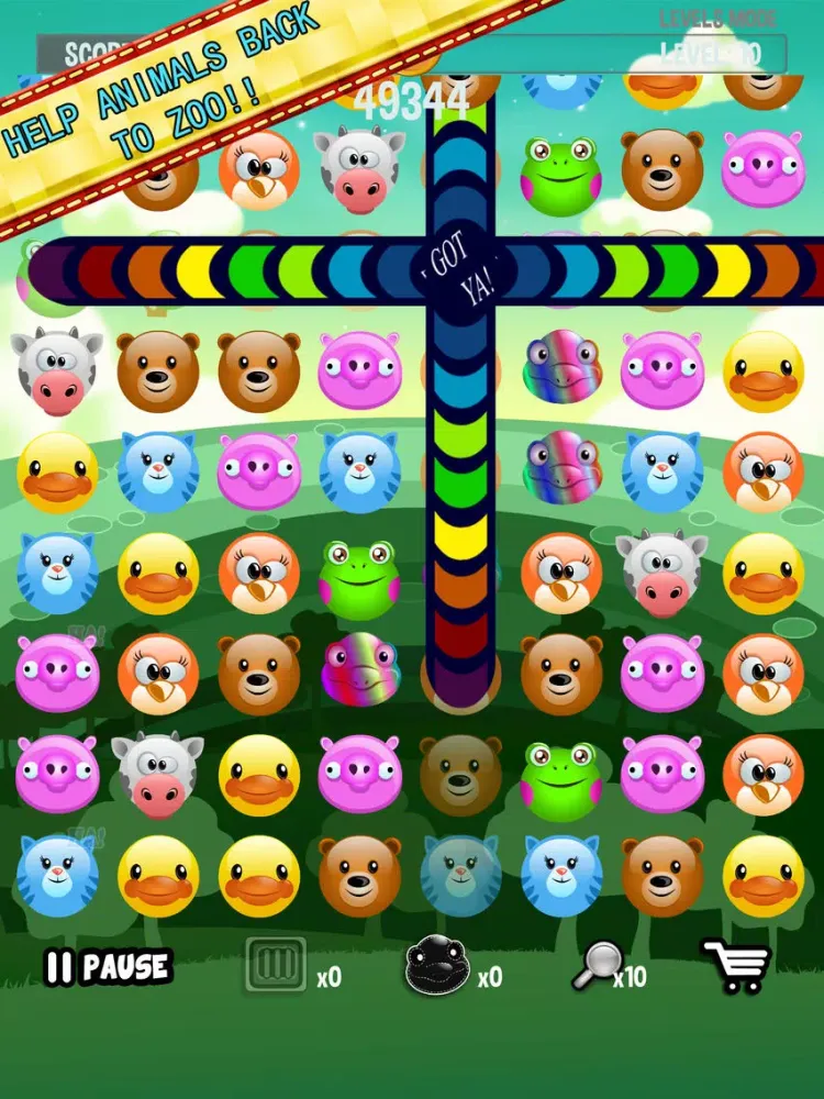 Скриншоты Mirgrants Safari - Match 3 Puzzle Game iPad 