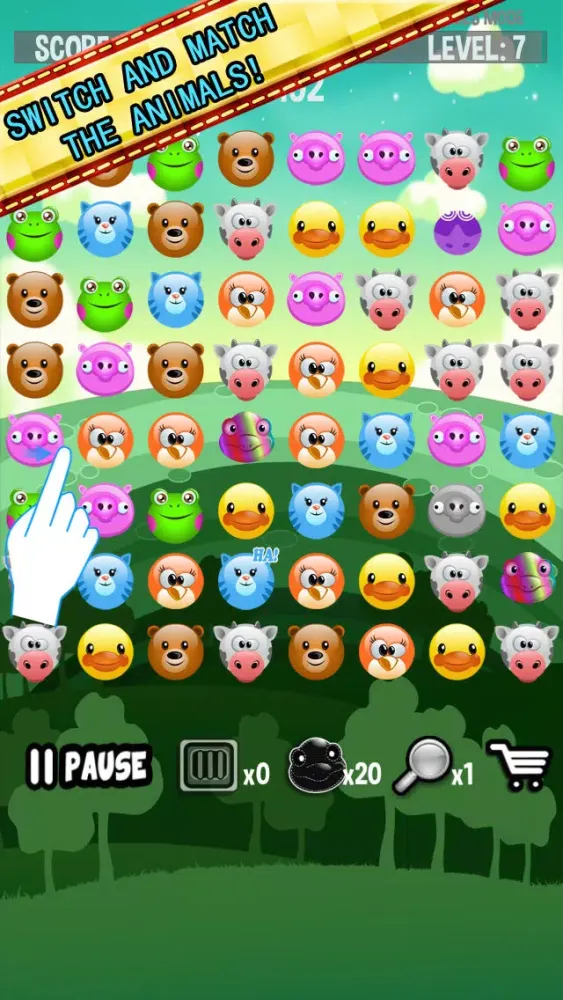 Скриншоты Mirgrants Safari - Match 3 Puzzle Game