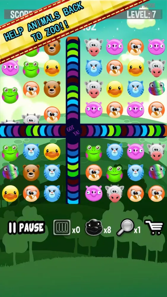 Скриншоты Mirgrants Safari - Match 3 Puzzle Game