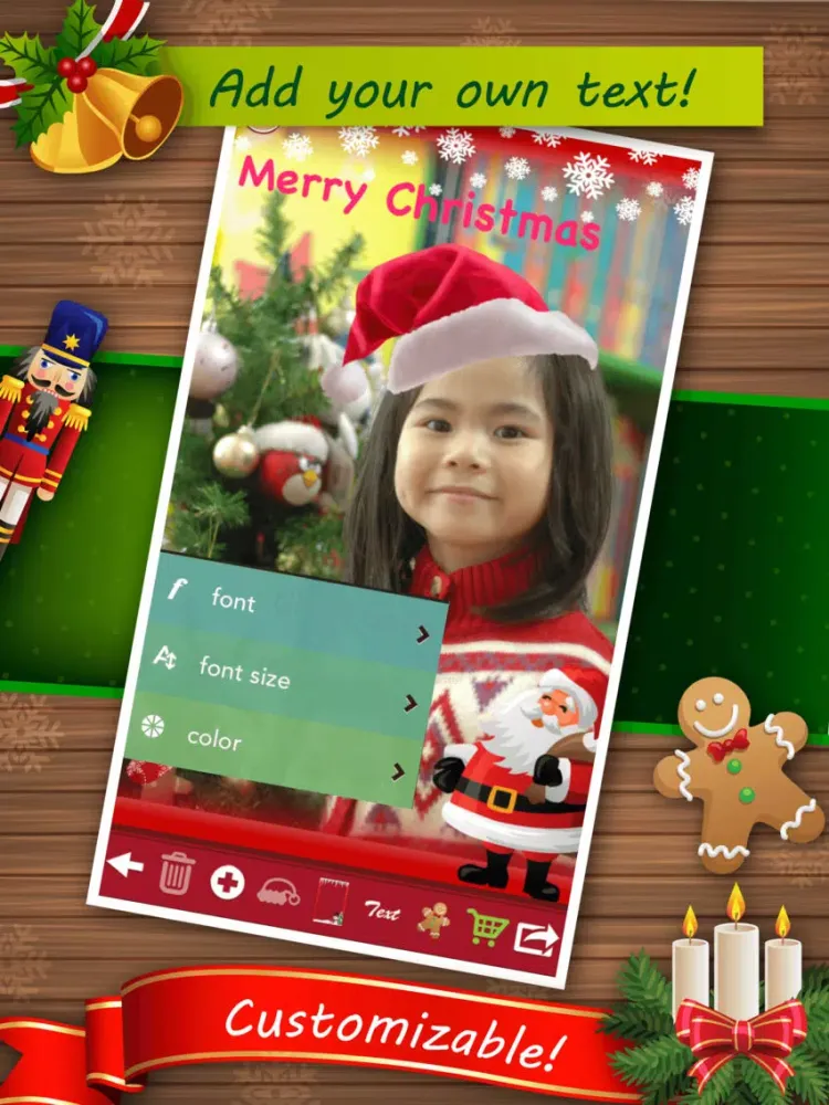 xmas new year hats iPad  スクリーンショット