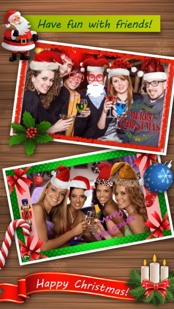 xmas new year hats スクリーンショット