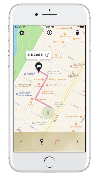 Zrzuty ekranu Find My Car Parking Location
