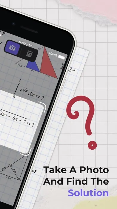 ภาพหน้าจอของ Math Solver - Homework Helper