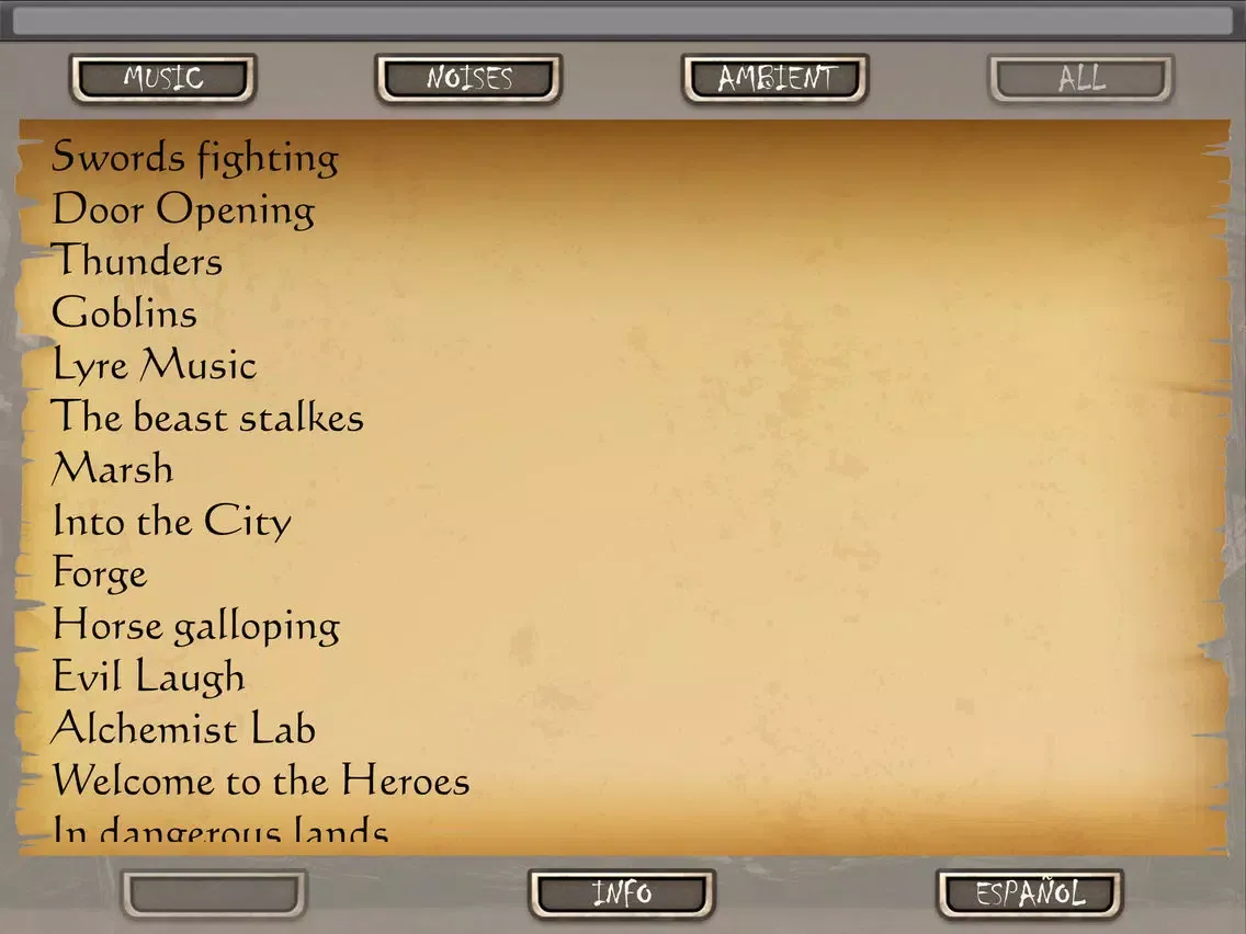 Скриншоты Rol Master Sounds iPad 