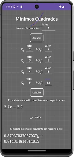 Numerical Methods: Calculator Screenshots