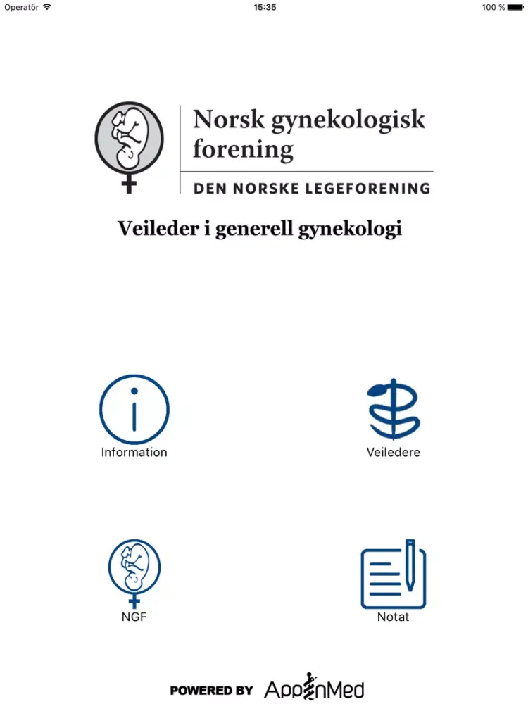 NGF Veileder i generell gynekologi iPad  Screenshots